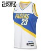 Dres Indiana Pacers Aaron Nesmith Nike 2025-26 City Edition Bijela Swingman - Dječji